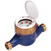 Water meter fig. 8210 cold water brass continuous load 6 m³/h bore 32 mm 1.1/2" BSPP